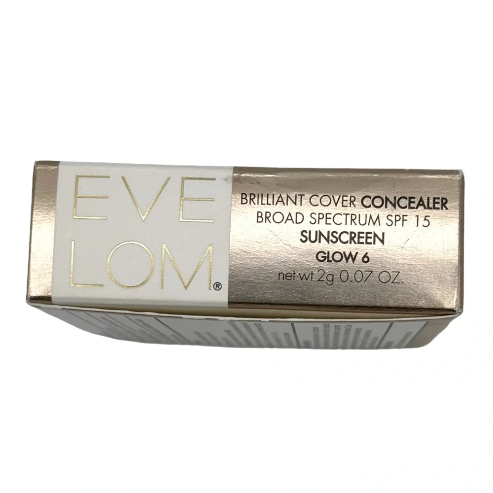 New Eve Lom Brilliant Cover Concealer Broad Spectrum SPF 15 Sunscreen Glow 6